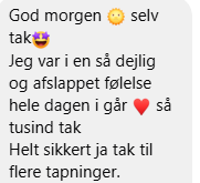 Anbefaling af tapping ved Gitte Lassen
