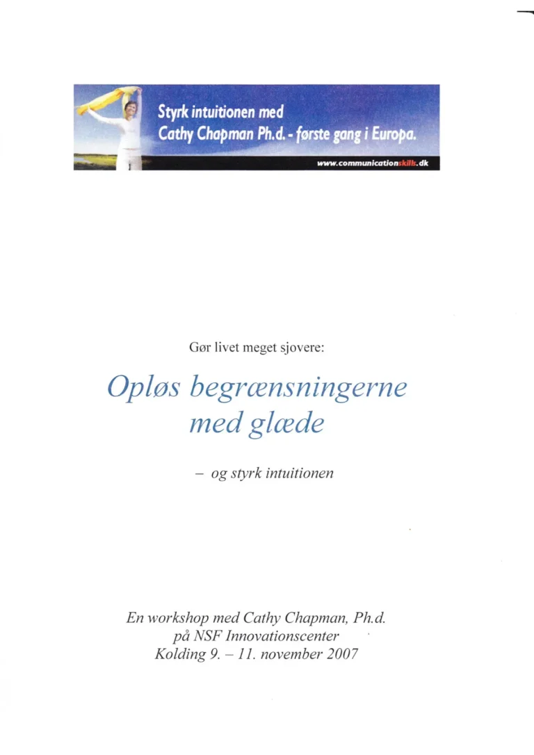 Kursuscertifikat Gitte Lassen